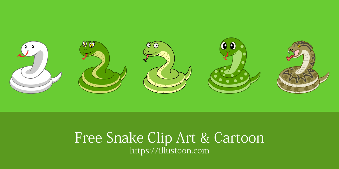 Dibujos animados de serpiente gratis