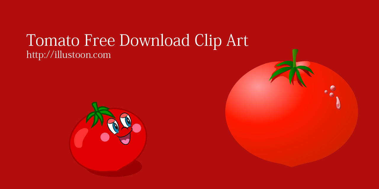 Dibujos animados de tomate gratis