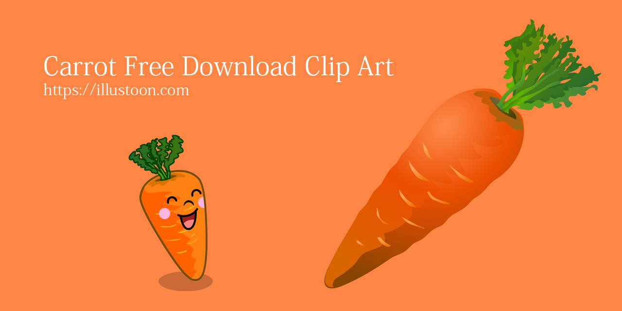 Dibujos animados de zanahoria gratis
