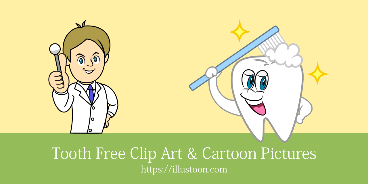 Dibujos animados de dientes gratis