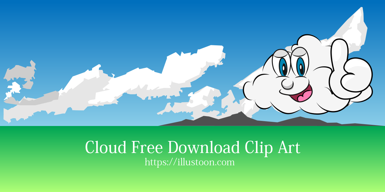 Dibujos animados de nube gratis