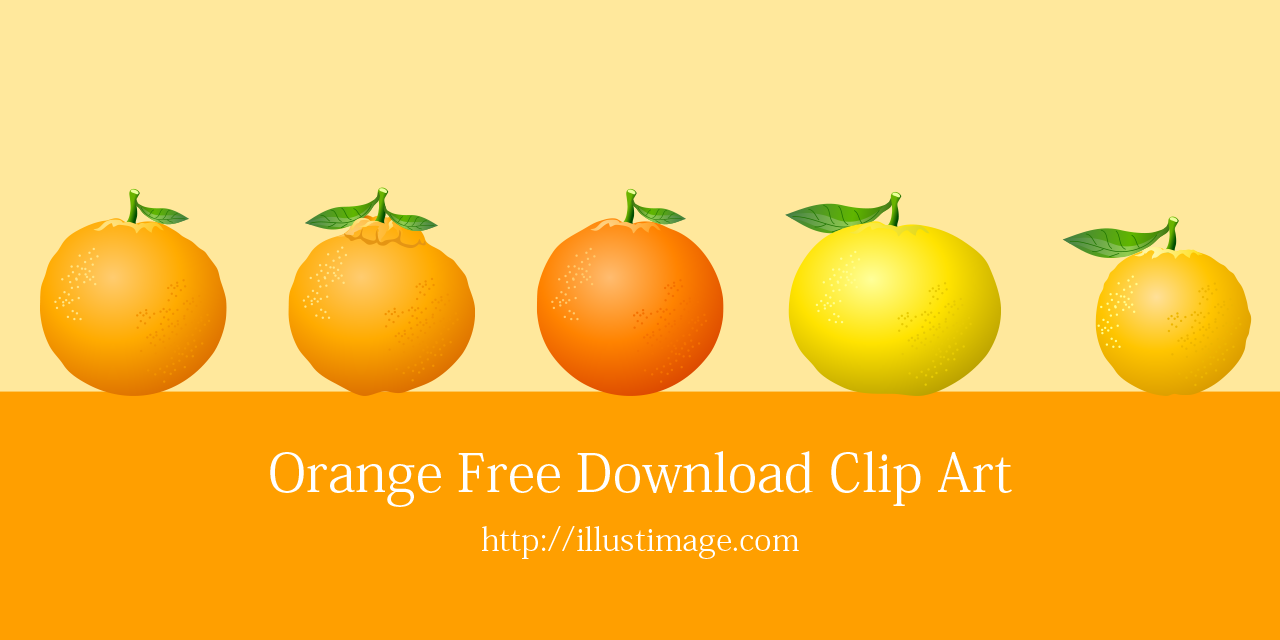 Dibujos animados de naranja gratis