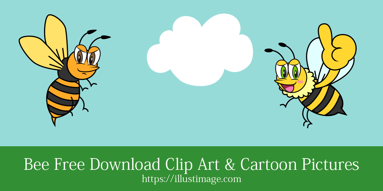 Dibujos animados de abejas gratis