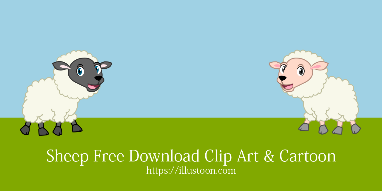 Dibujos animados de ovejas gratis
