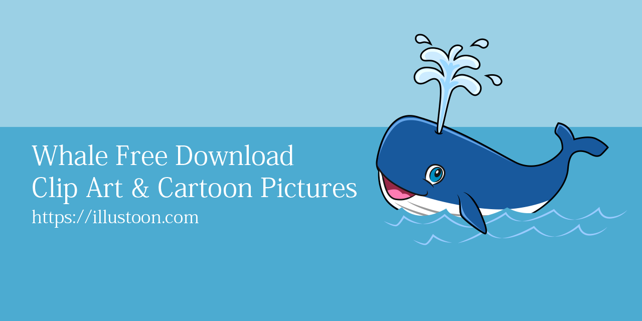 Dibujos animados gratis de ballenas de imágenes｜Illustoon
