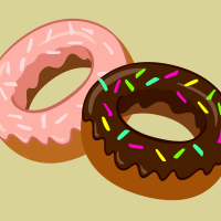 Donut Dibujos Animados