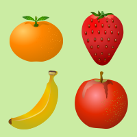 Fruta Dibujos Animados