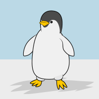 Pingüino Dibujos Animados