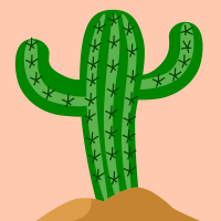 Cactus Dibujos Animados