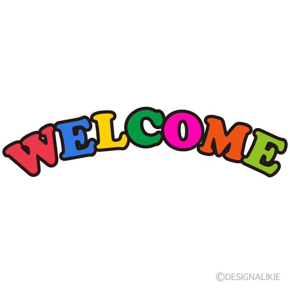 Colorful WELCOME