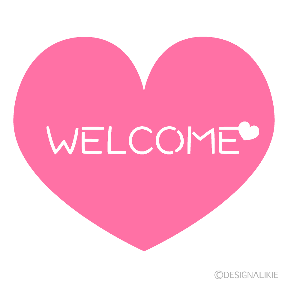 Pink Heart Welcome