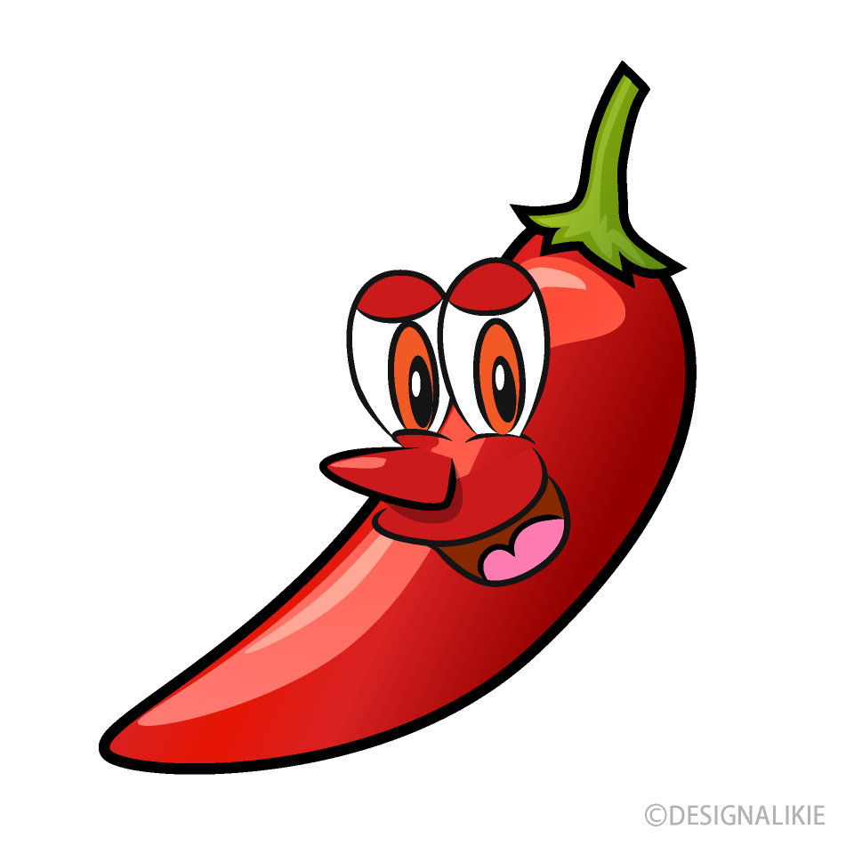Chili Pepper Cartoon Free PNG Image｜Illustoon