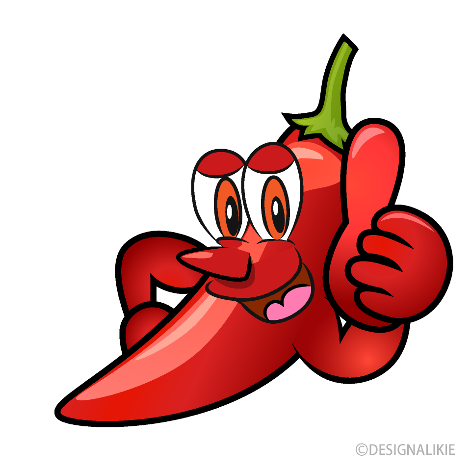 Thumbs up Chili Pepper