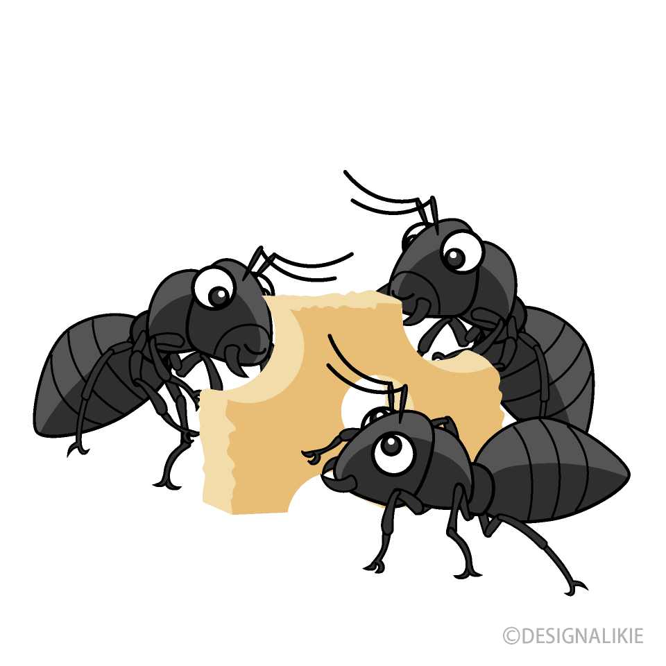 Eating Ants Clip Art Free PNG Image｜Illustoon
