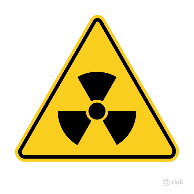 Señal de peligro nuclear