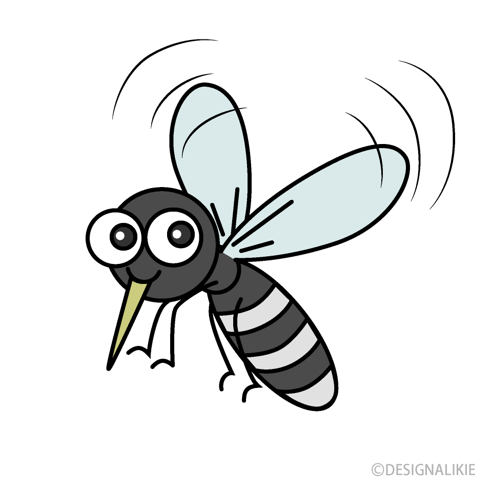 Cute Flying Mosquito