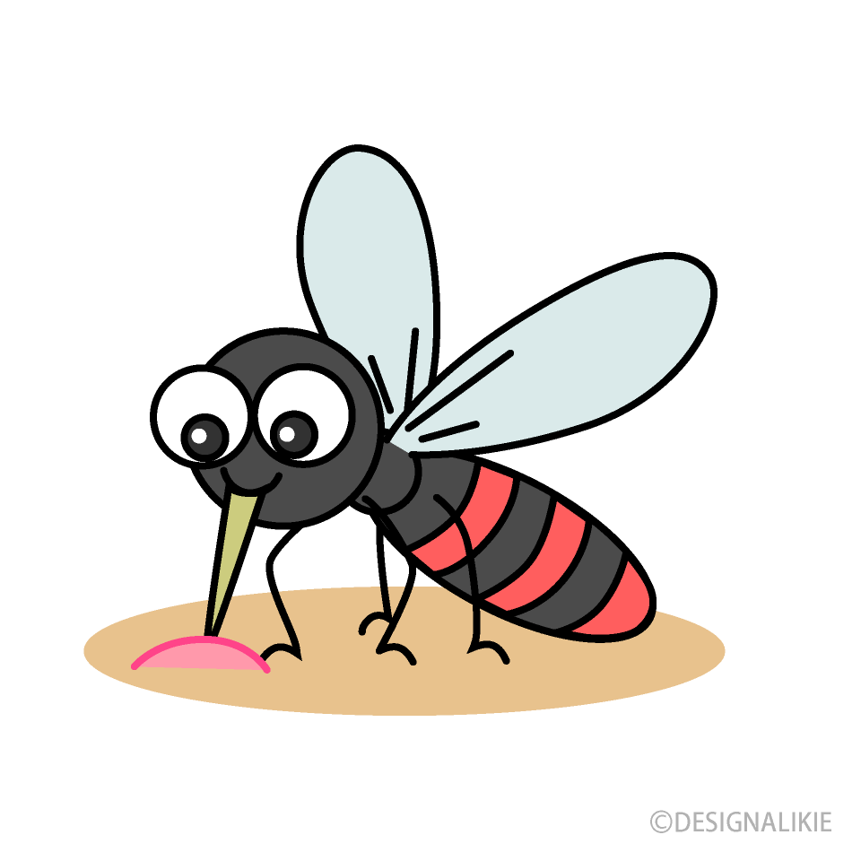 Cute Sucking Mosquito
