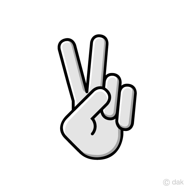 V Sign Hand Symbol