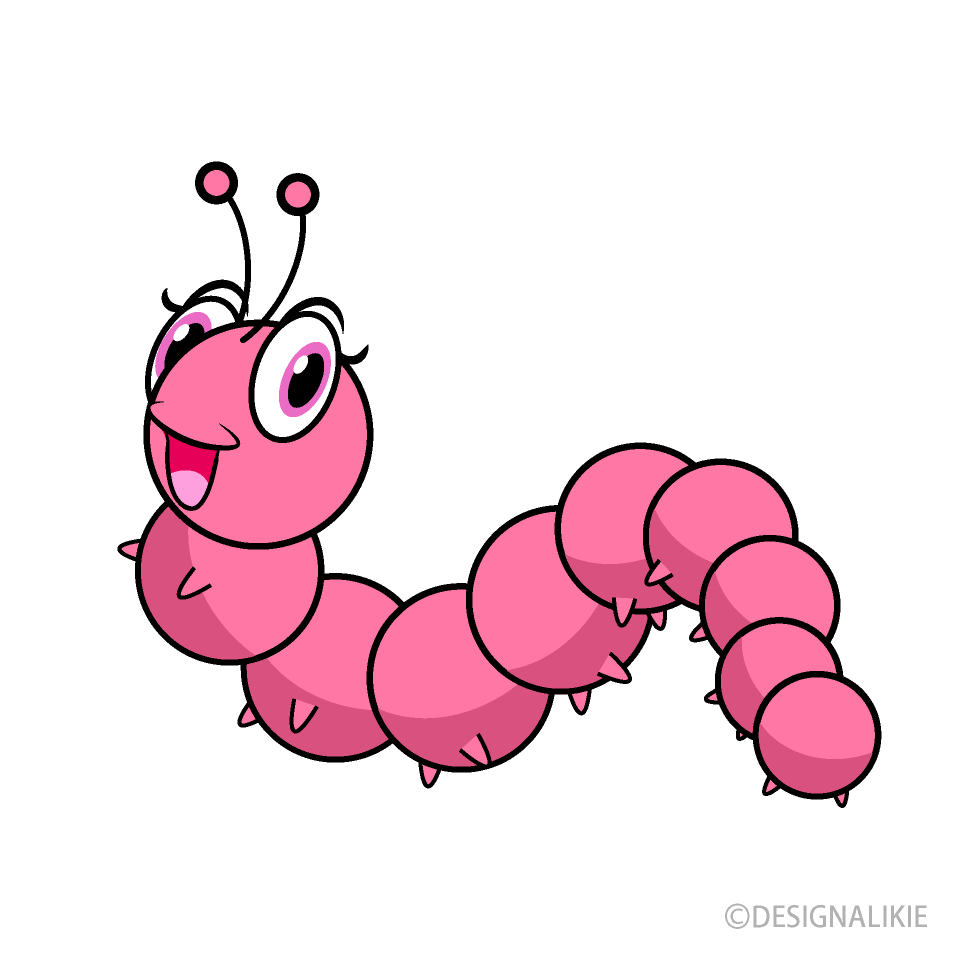 Smiling Girl Caterpillar