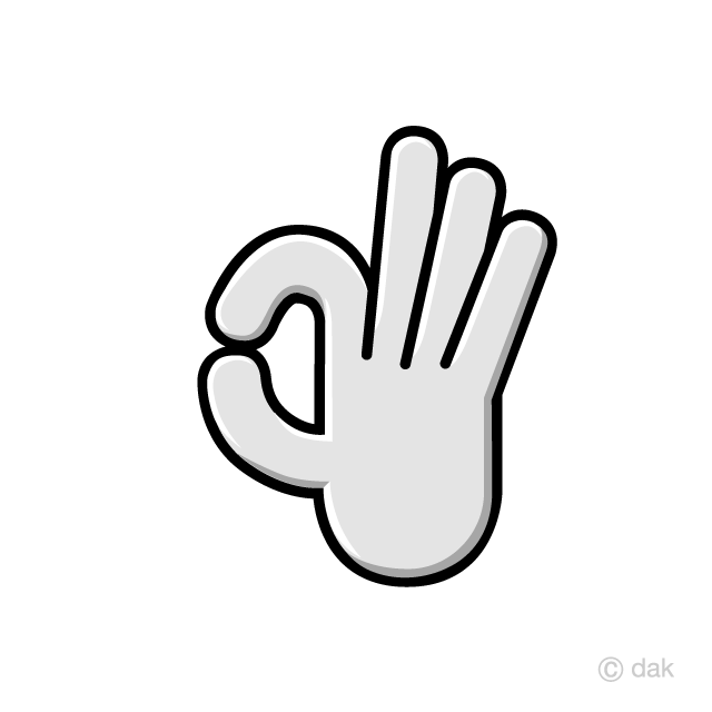 OK Hand Symbol