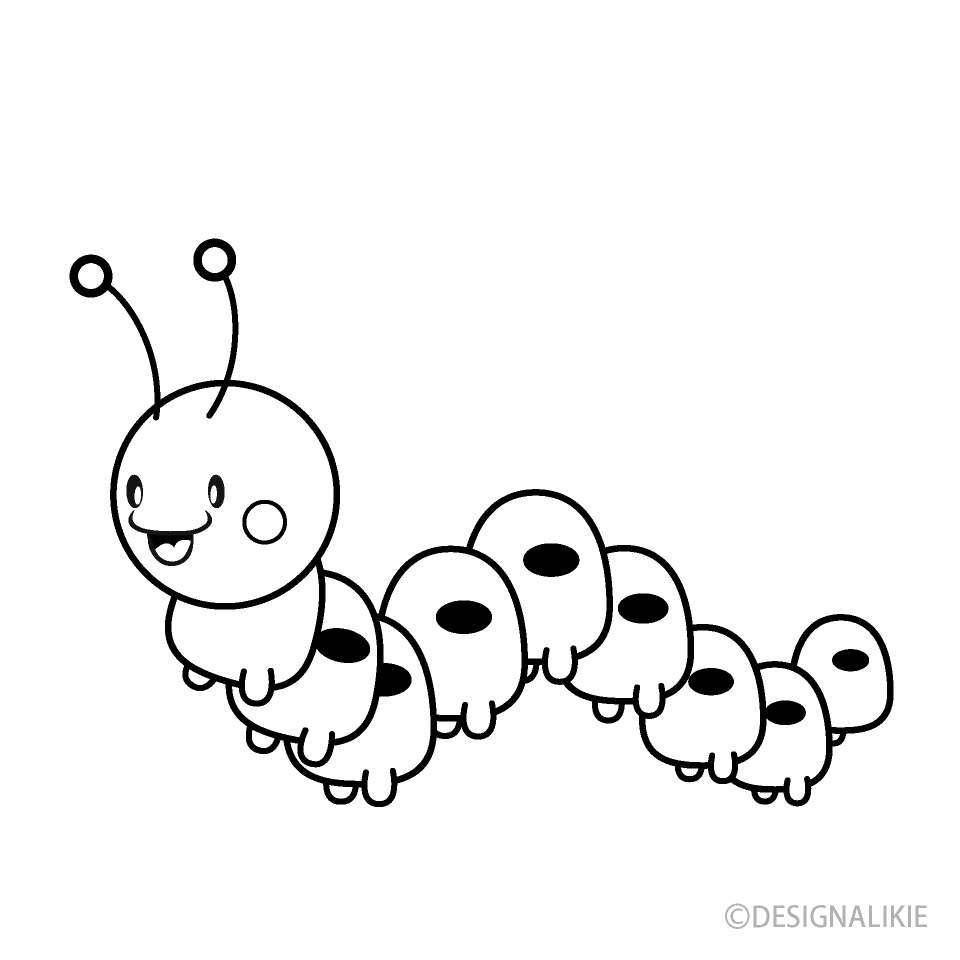 Cute Walking Caterpillar