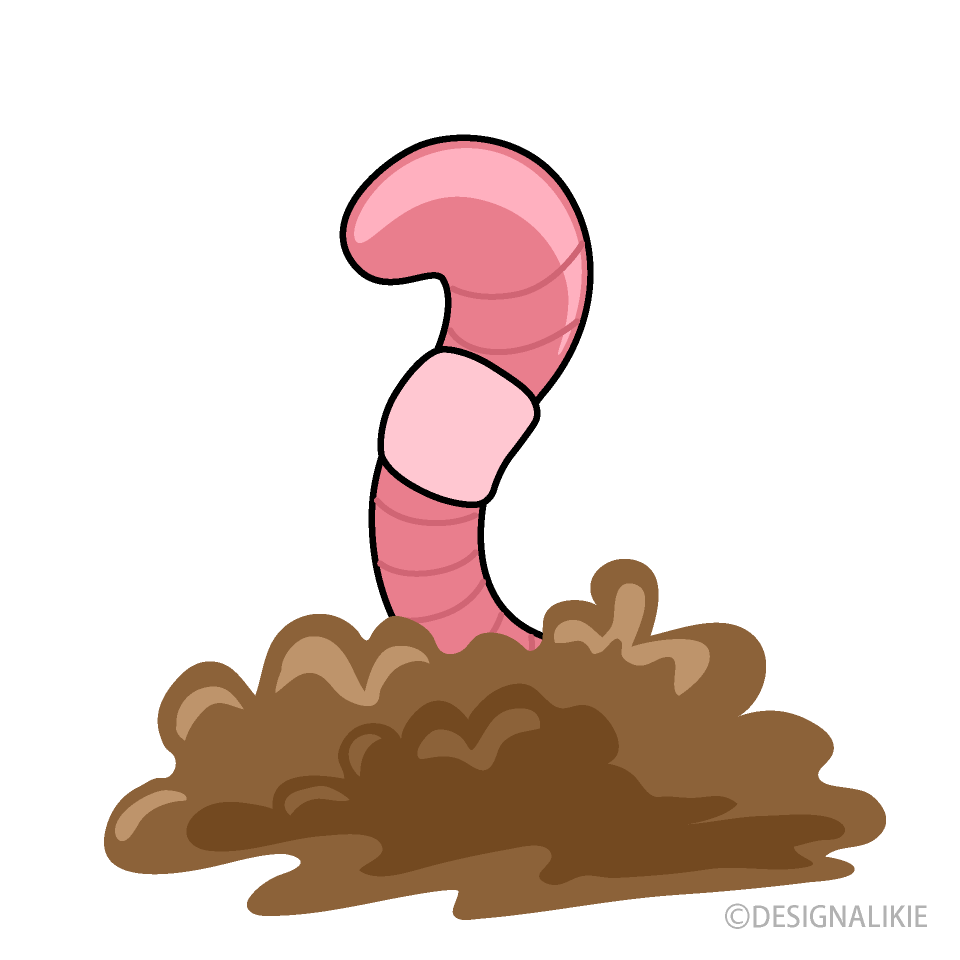 Soil Pink Earthworm
