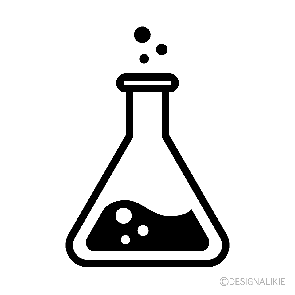Erlenmeyer Flask with Liquid