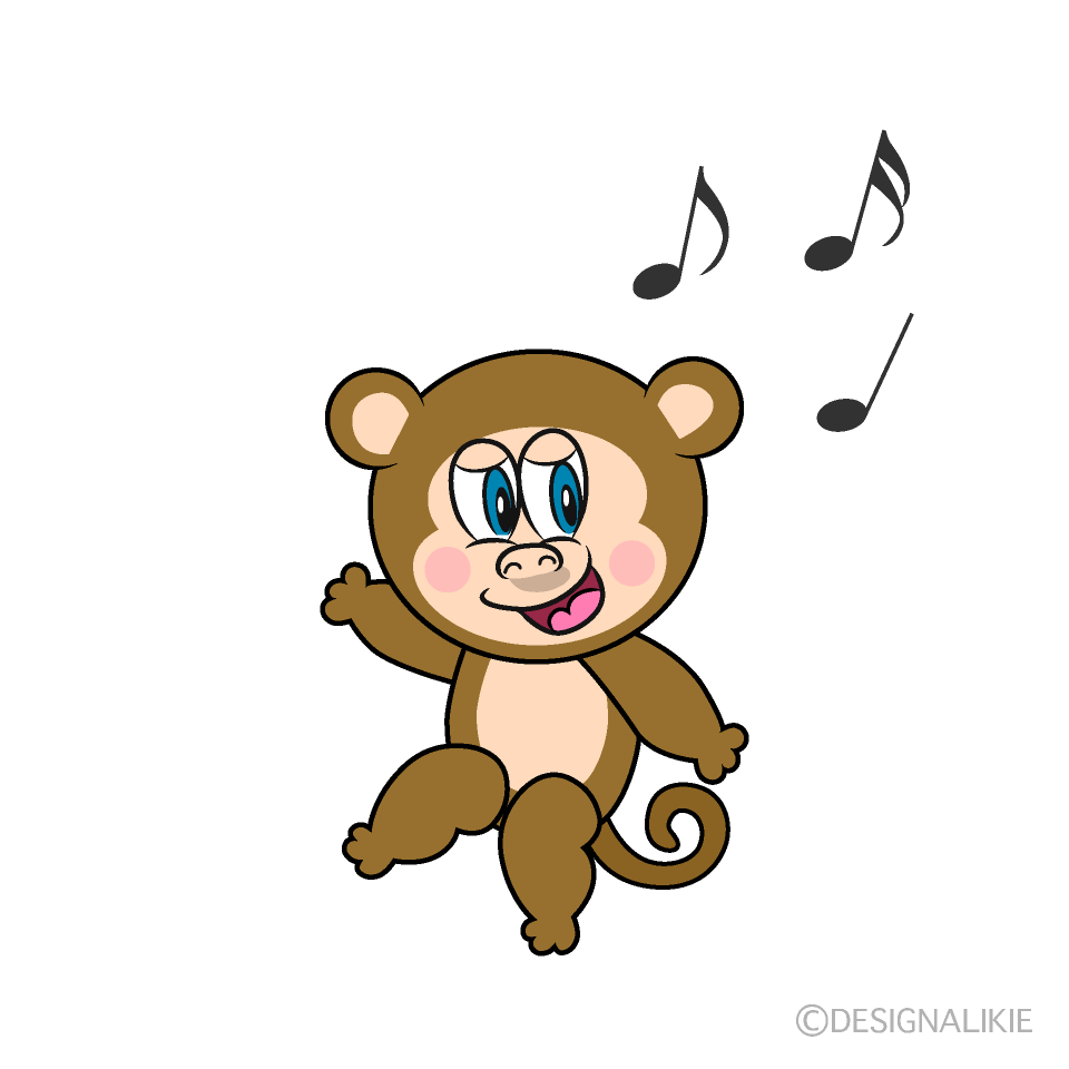 Mono bailando
