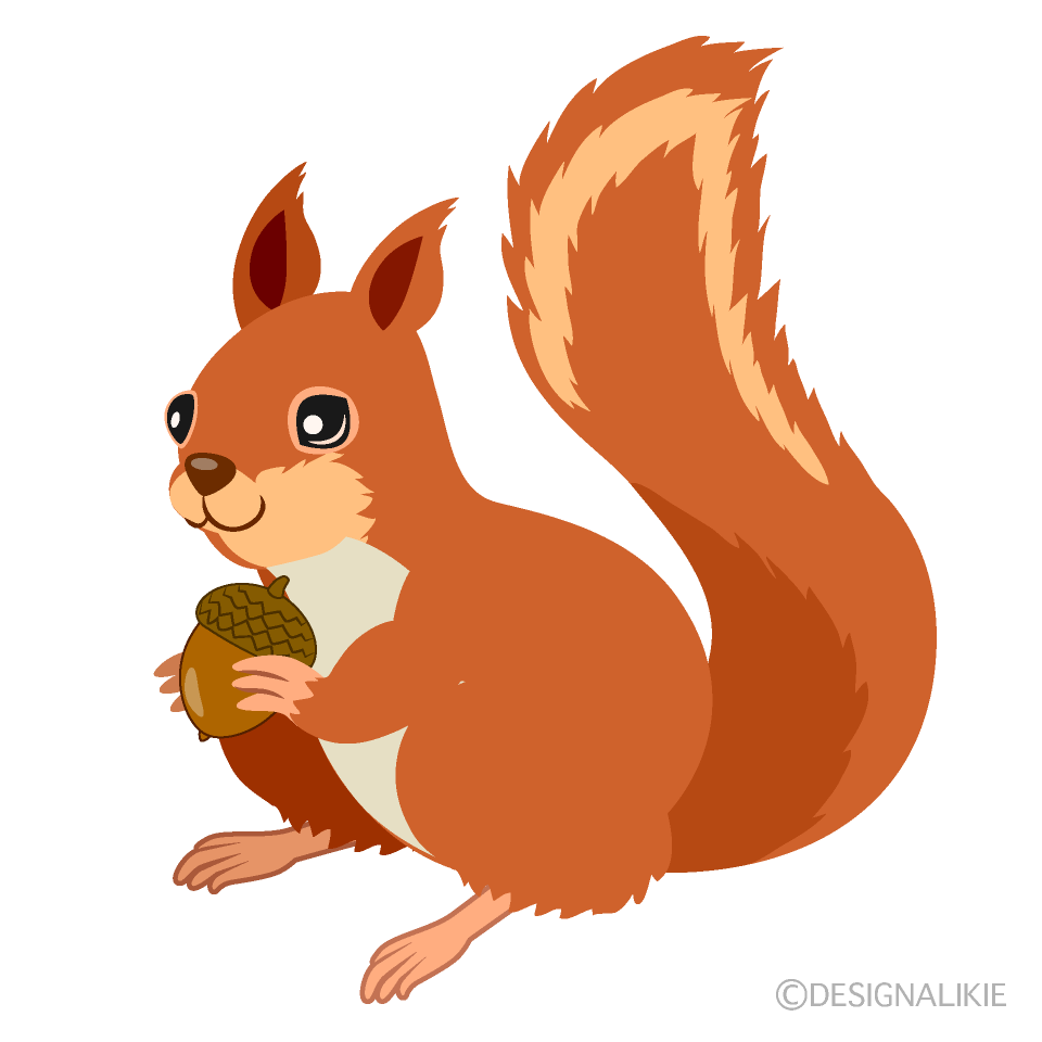 Squirrel with Acorn