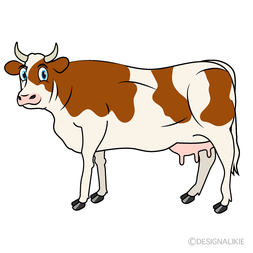 Looking Brown Cow