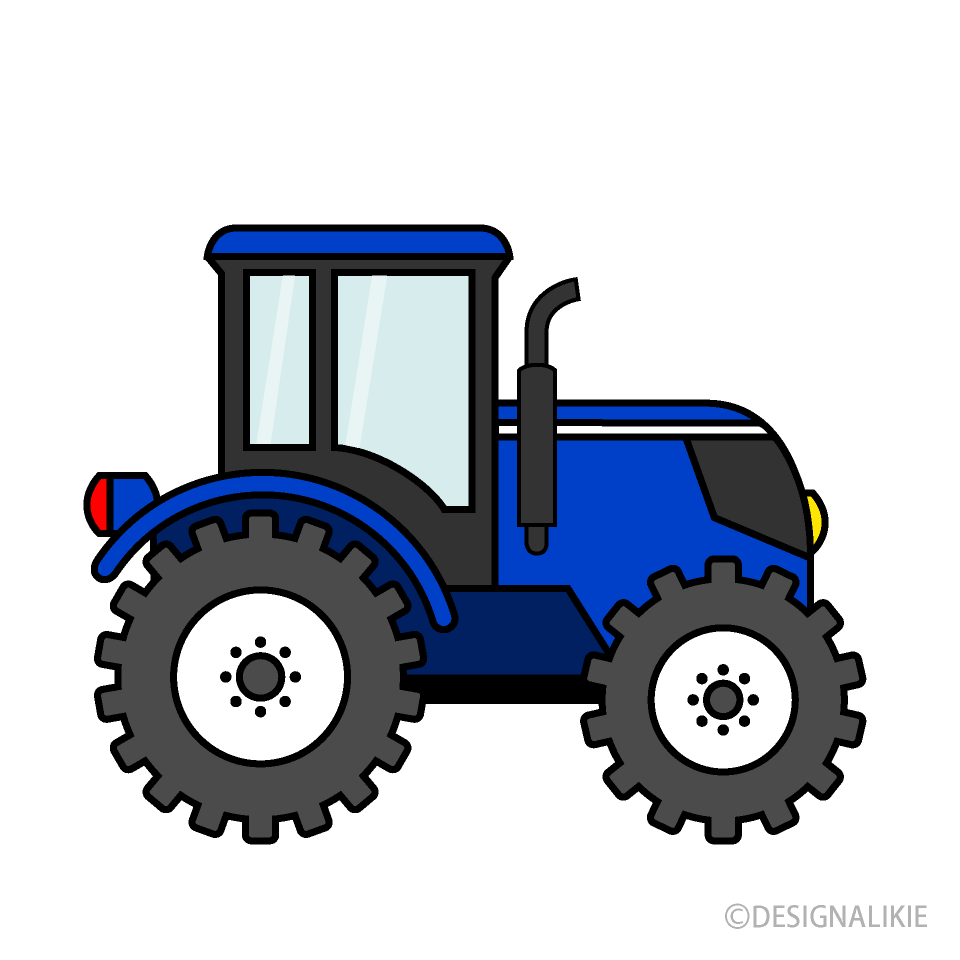 Tractor Azul