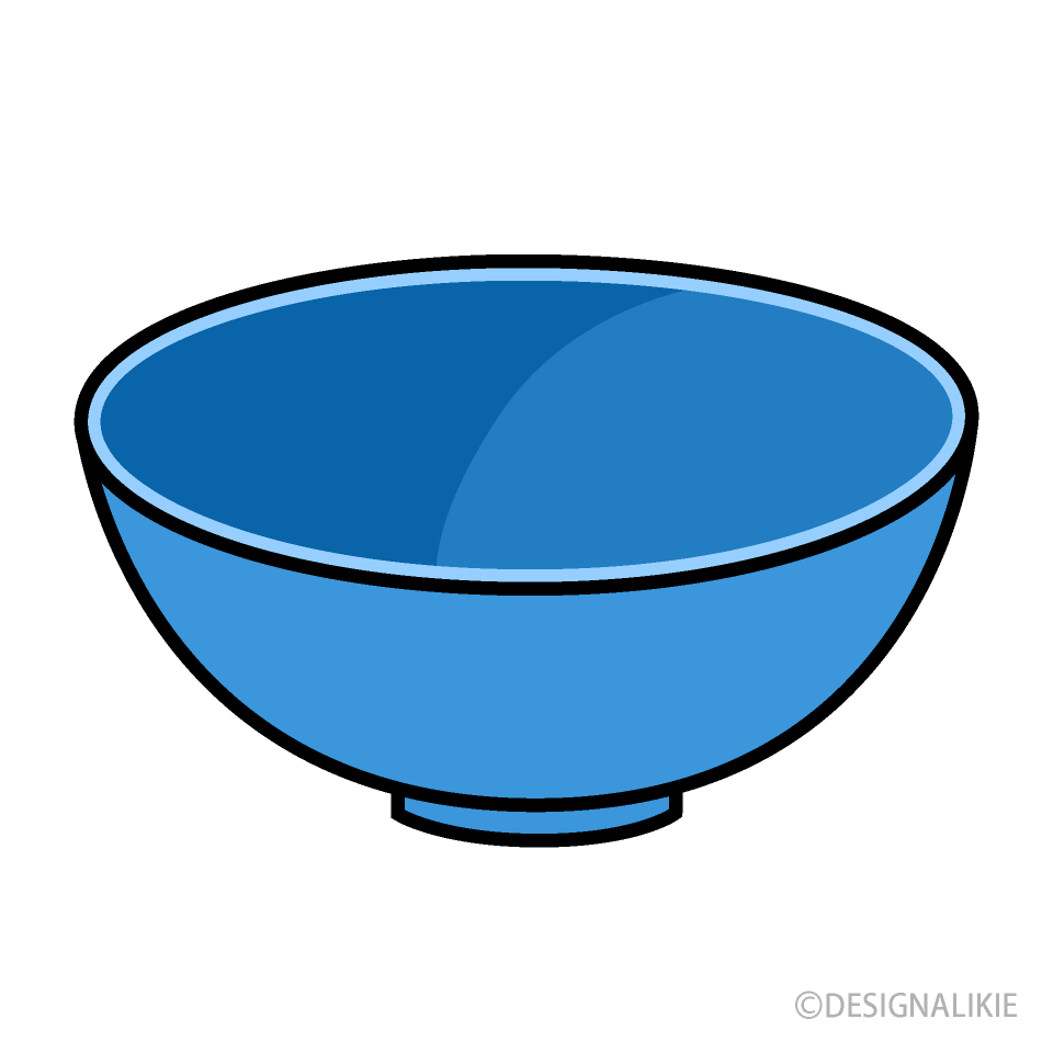Simple Blue Bowl