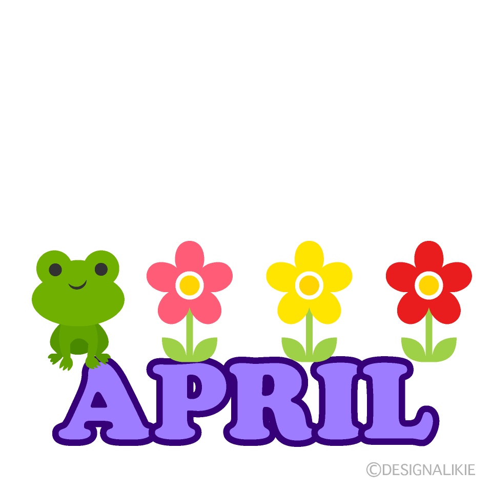 Flowers April Clip Art Free PNG Image｜Illustoon