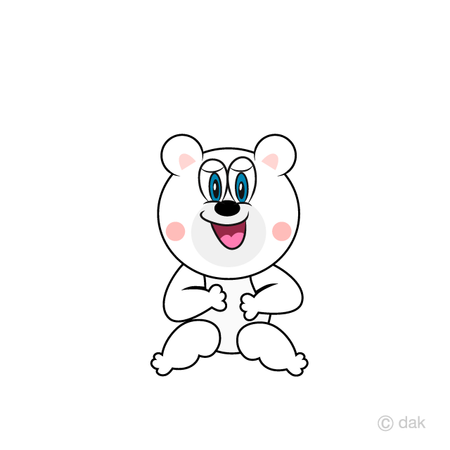 Laughing Polar Bear