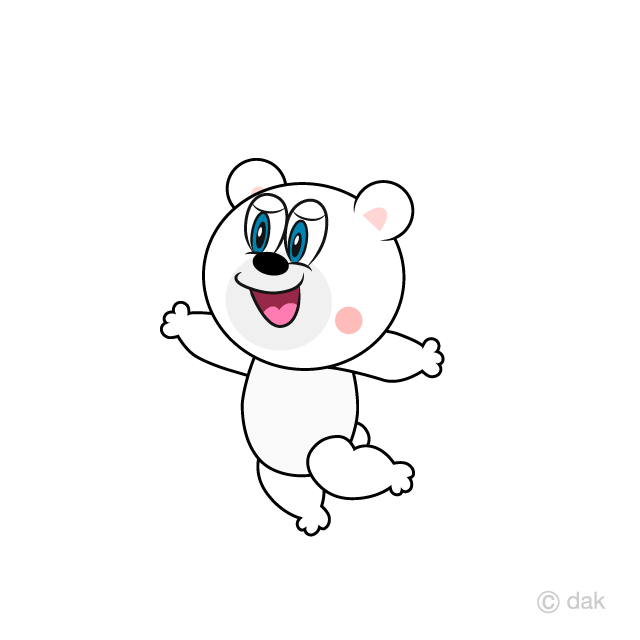 Saltar, oso polar