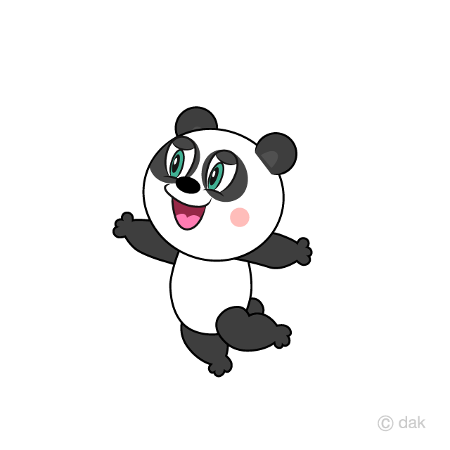Saltando Panda
