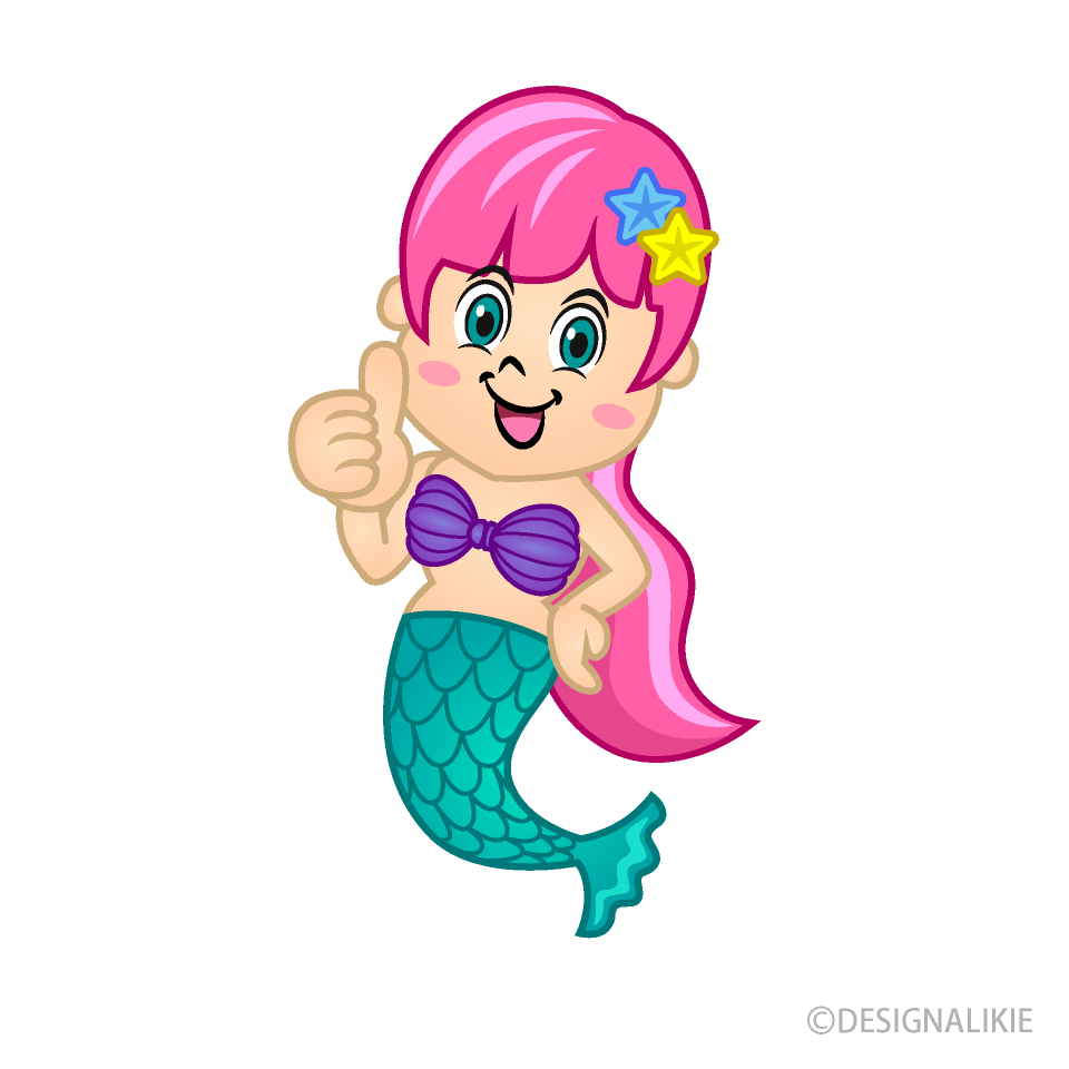 Mermaid Thumbs Up