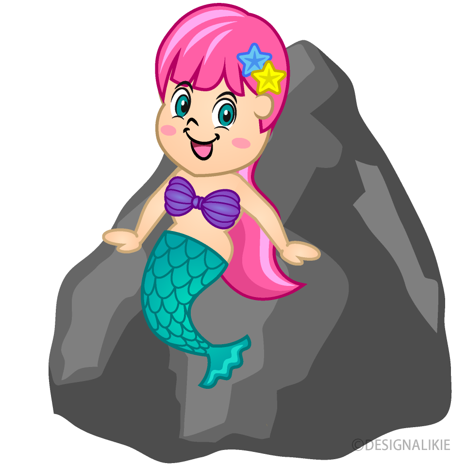 Sirena en la Roca