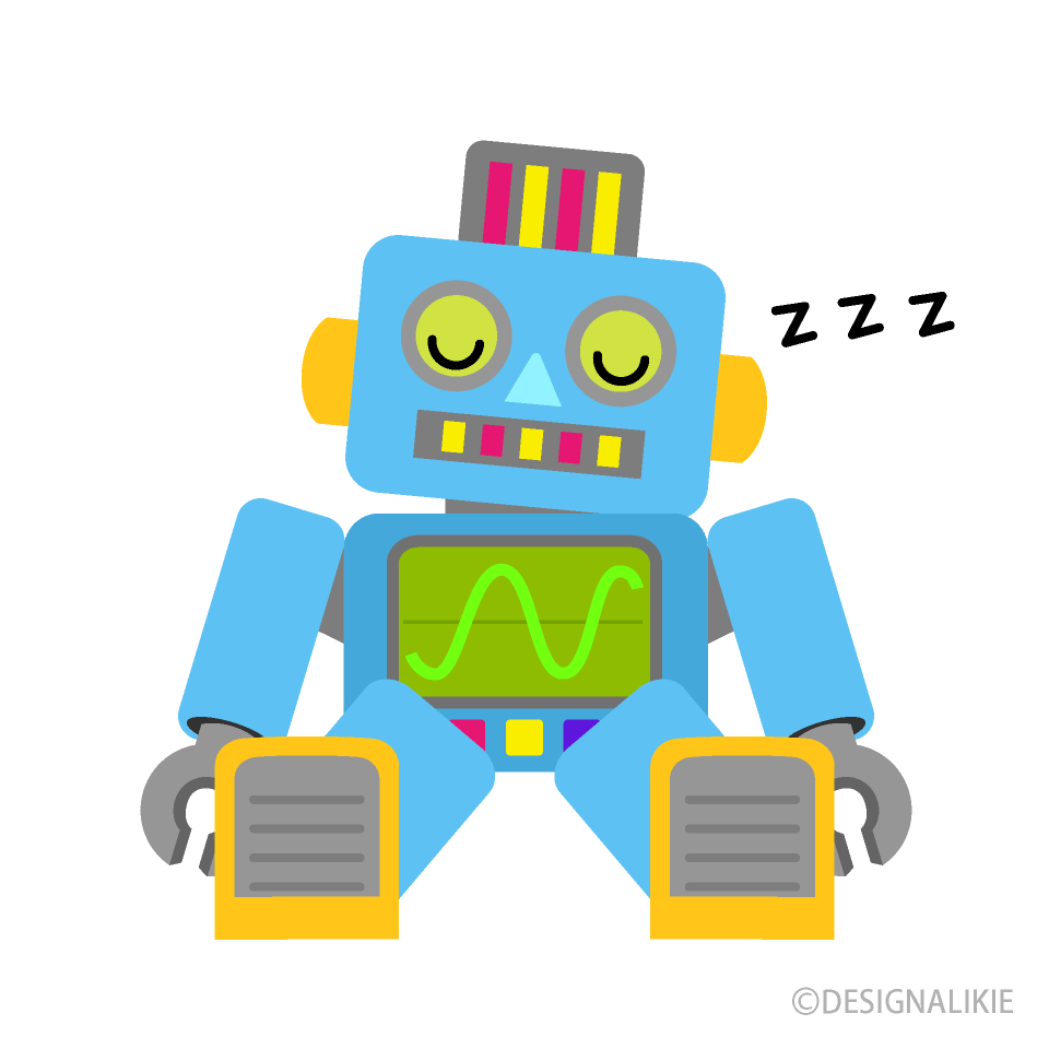 Robot Durmiendo