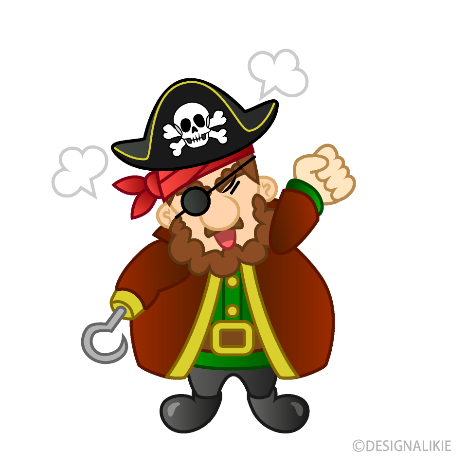 Pirata Gordo Enojado