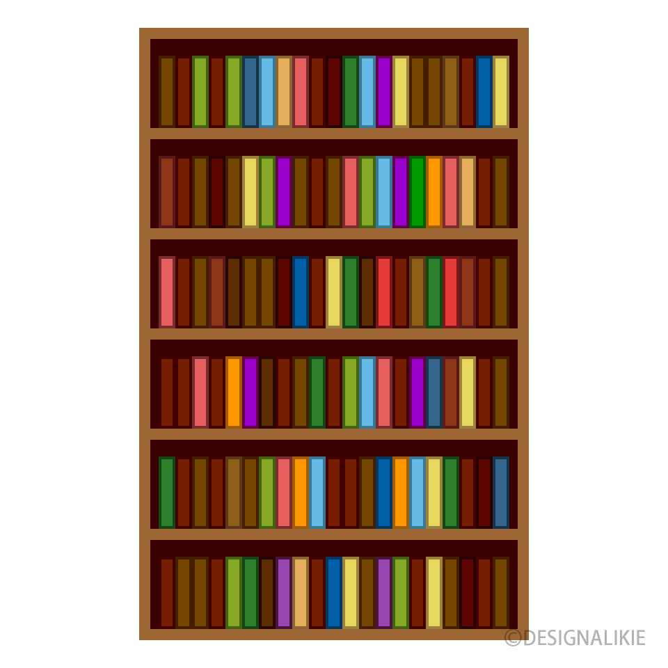 Many Books Bookshelf
