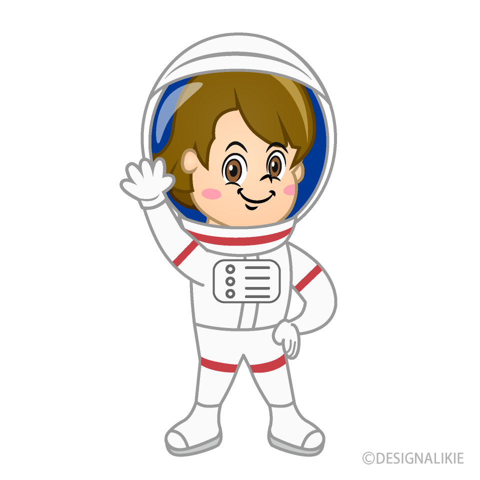 Girl Astronaut Hi