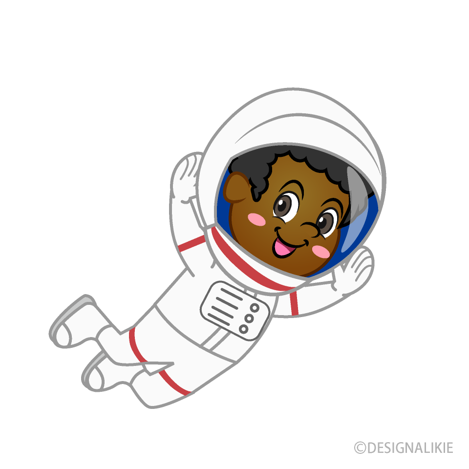 Boy Astronaut Flying
