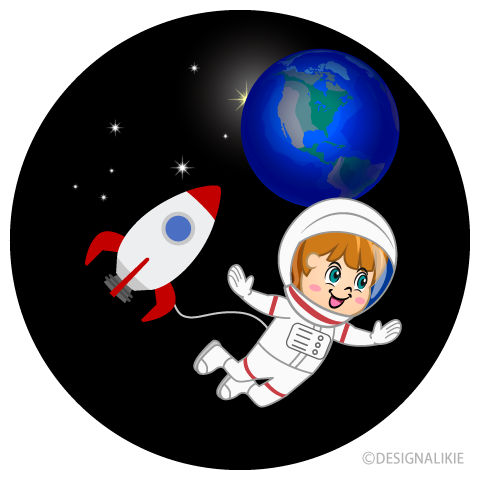 Astronauta y la Tierra