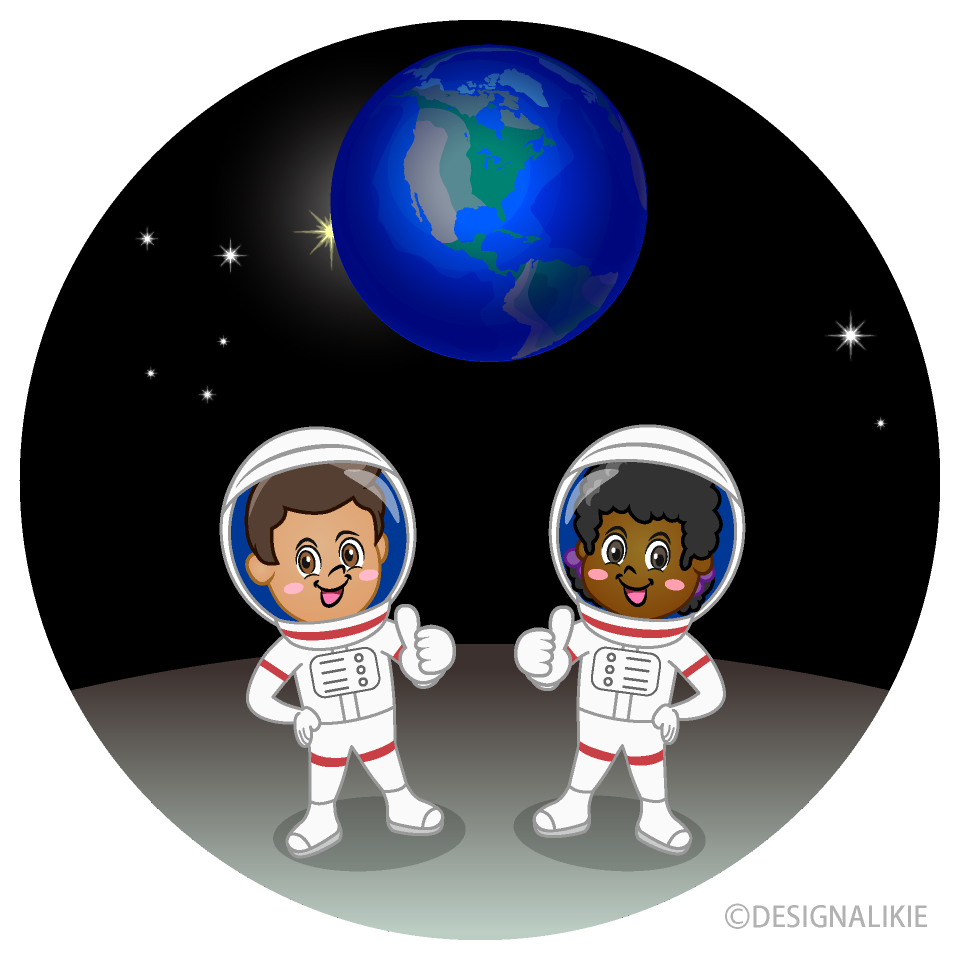 Astronauts on Moon