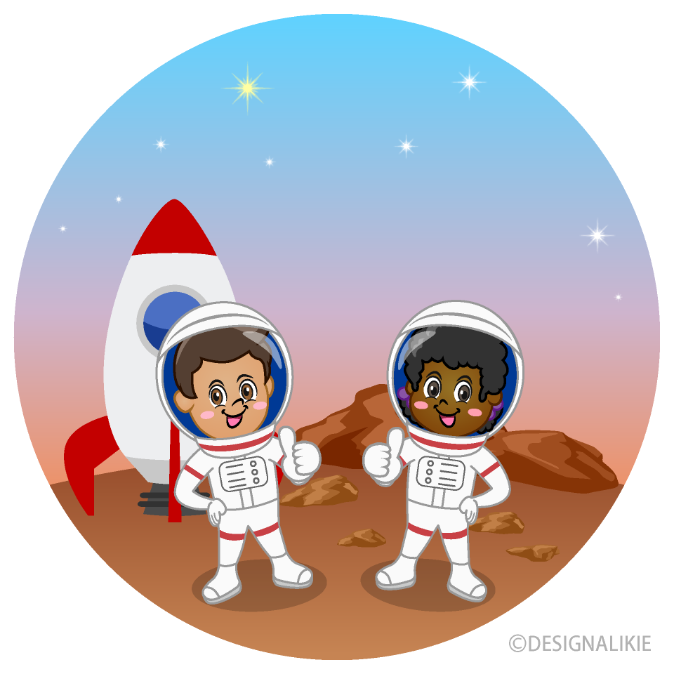 Astronautas en Marte