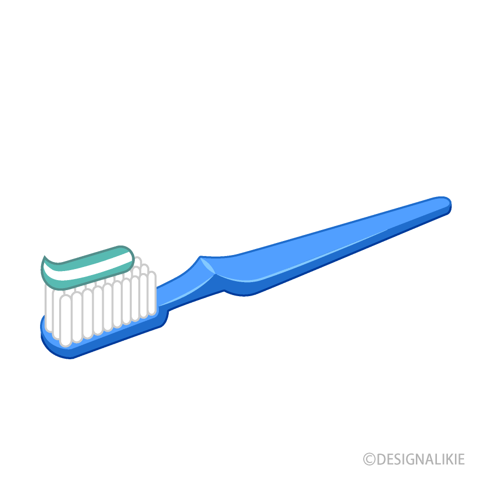 Toothbrush with Paste