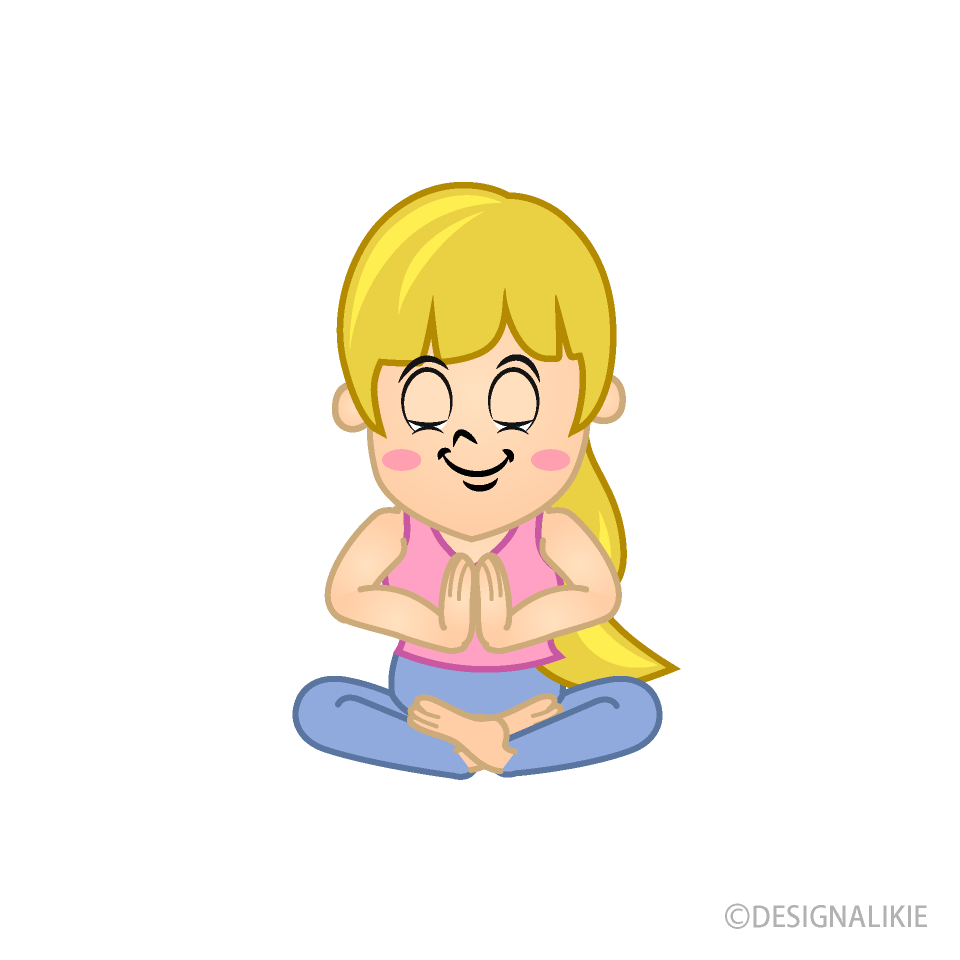 Yoga Pose Praying