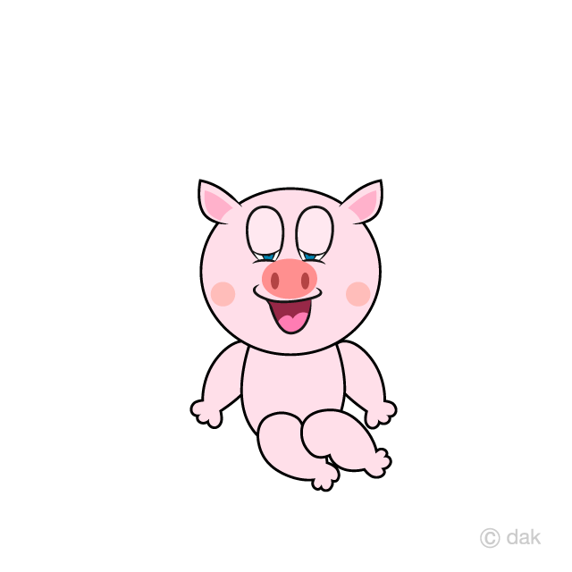 Cerdo relajante