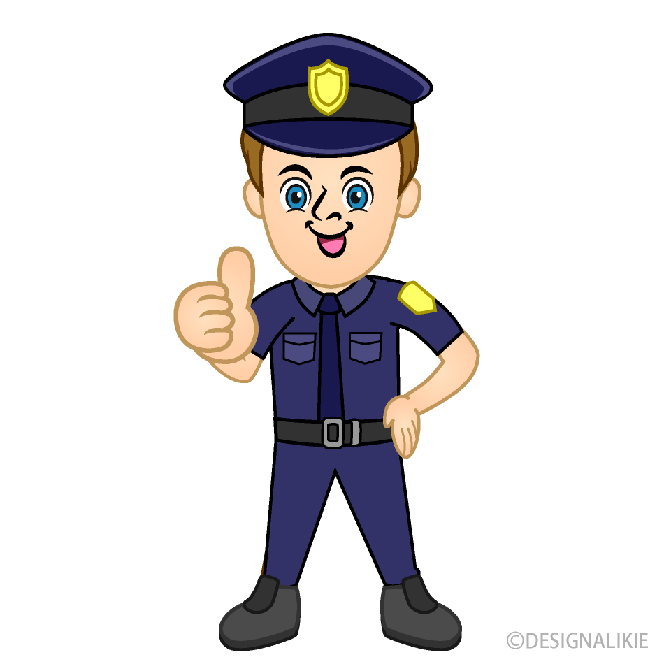 Thumbs Up Policeman